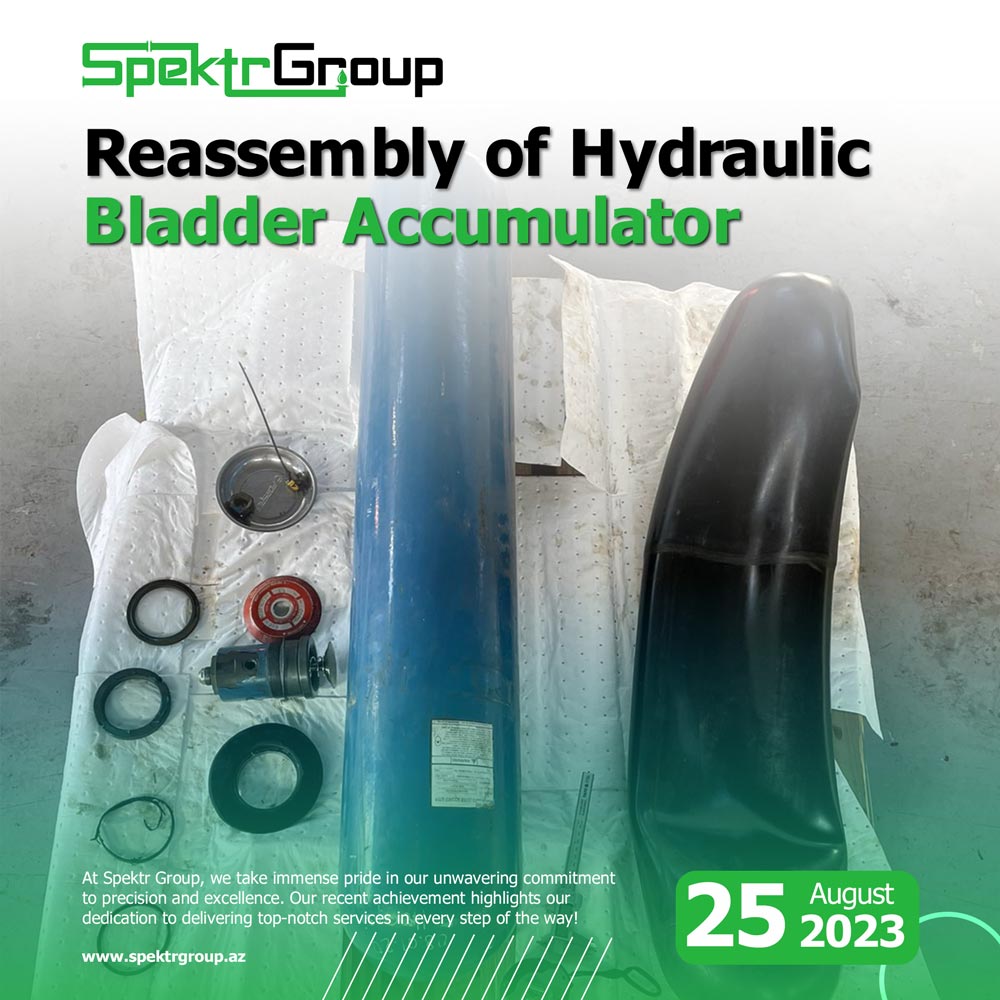 You are currently viewing Reassembly of Hydraulic Bladder Accumulator