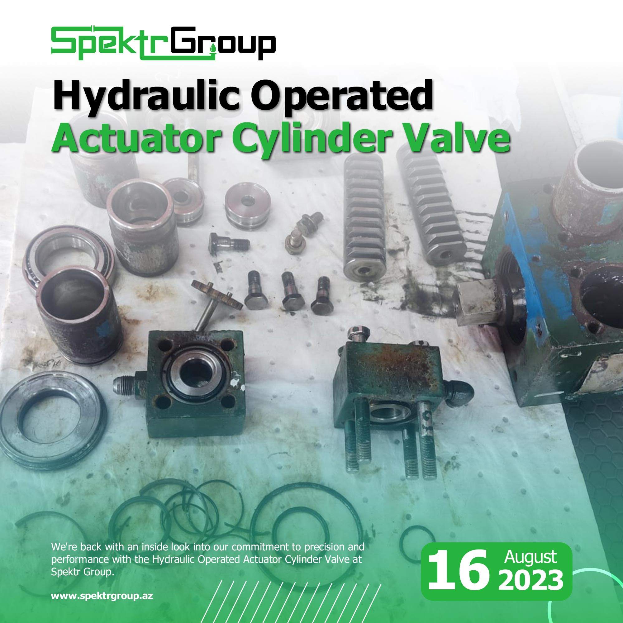 Read more about the article 🔩Hydraulic operated actuator cylinder valve🔩