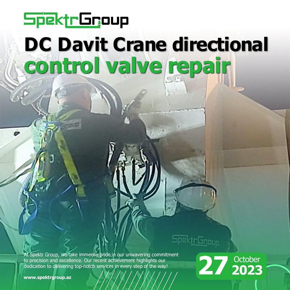 You are currently viewing DC Davit Crane directional control valve repair