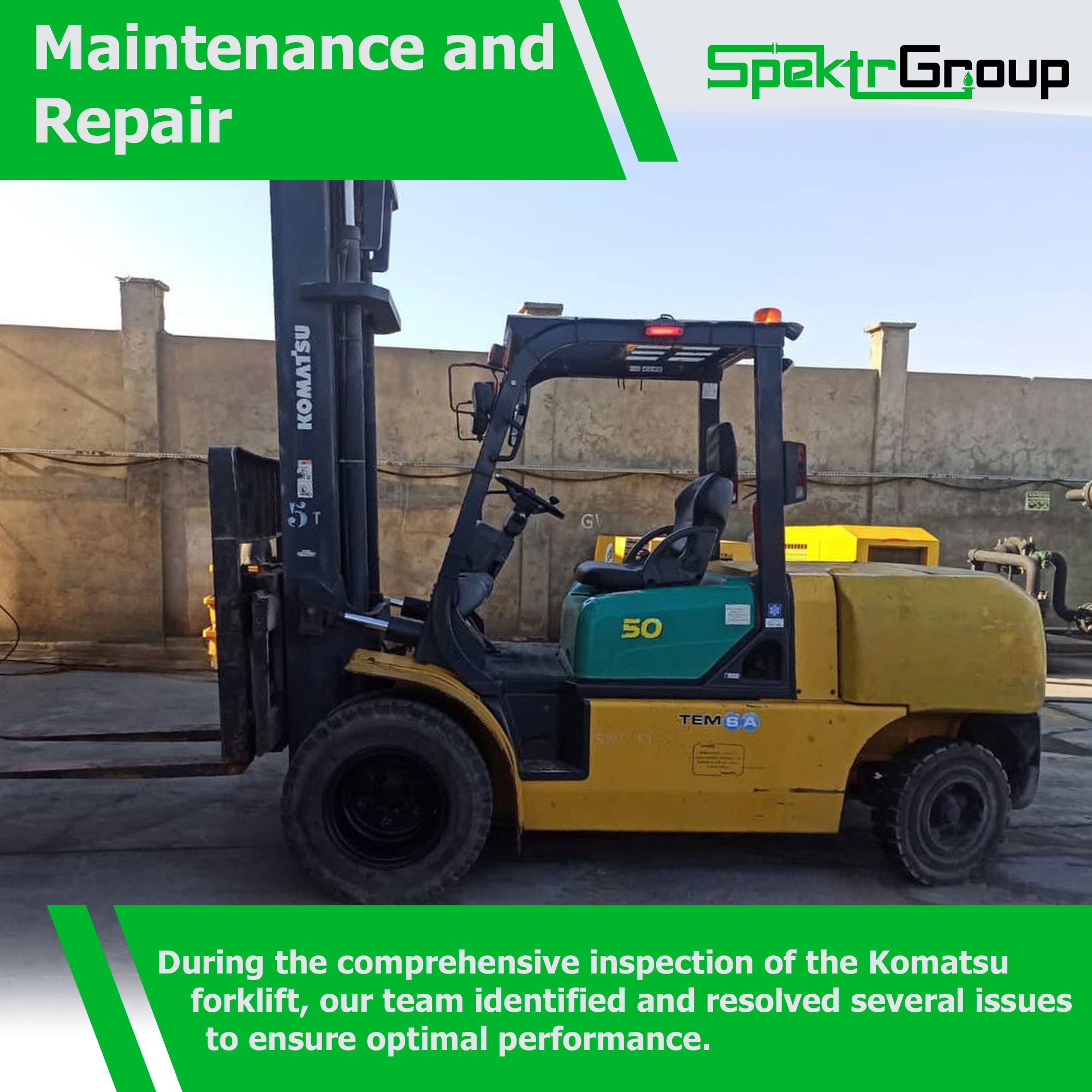 You are currently viewing Maintenance and Repair of Komatsu Forklift