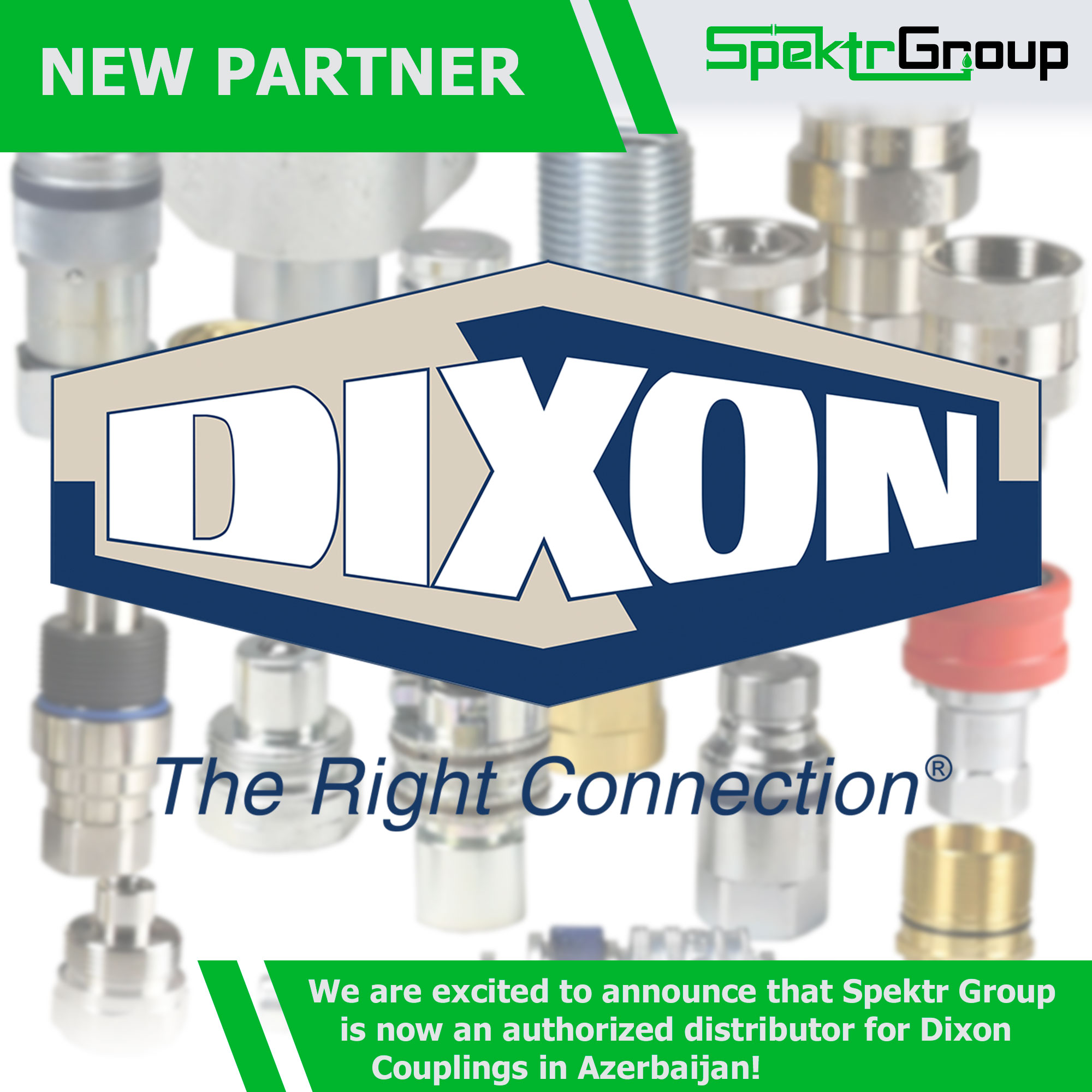 You are currently viewing Spektr Group is now an authorized distributor for Dixon Couplings in Azerbaijan!