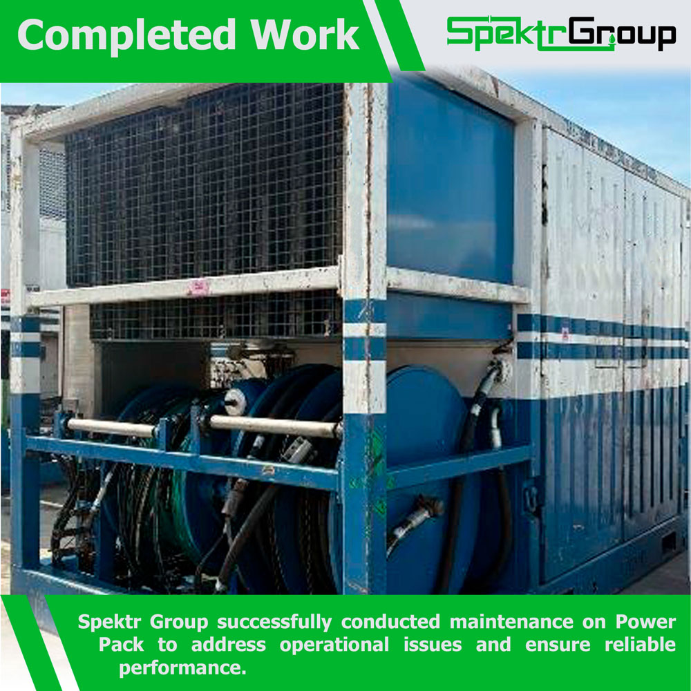 You are currently viewing Spektr Group successfully conducted maintenance on Power Pack