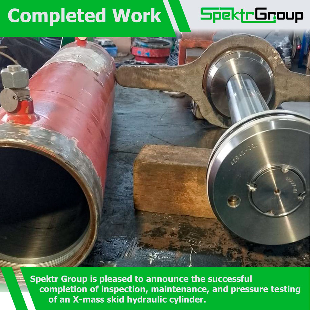 You are currently viewing Inspection, maintenance, and pressure testing of an X-mass skid hydraulic cylinder.